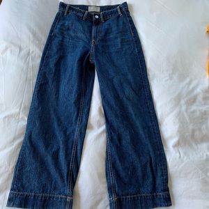 Everlane Denim Drop 02 Wide Leg Crop Jeans